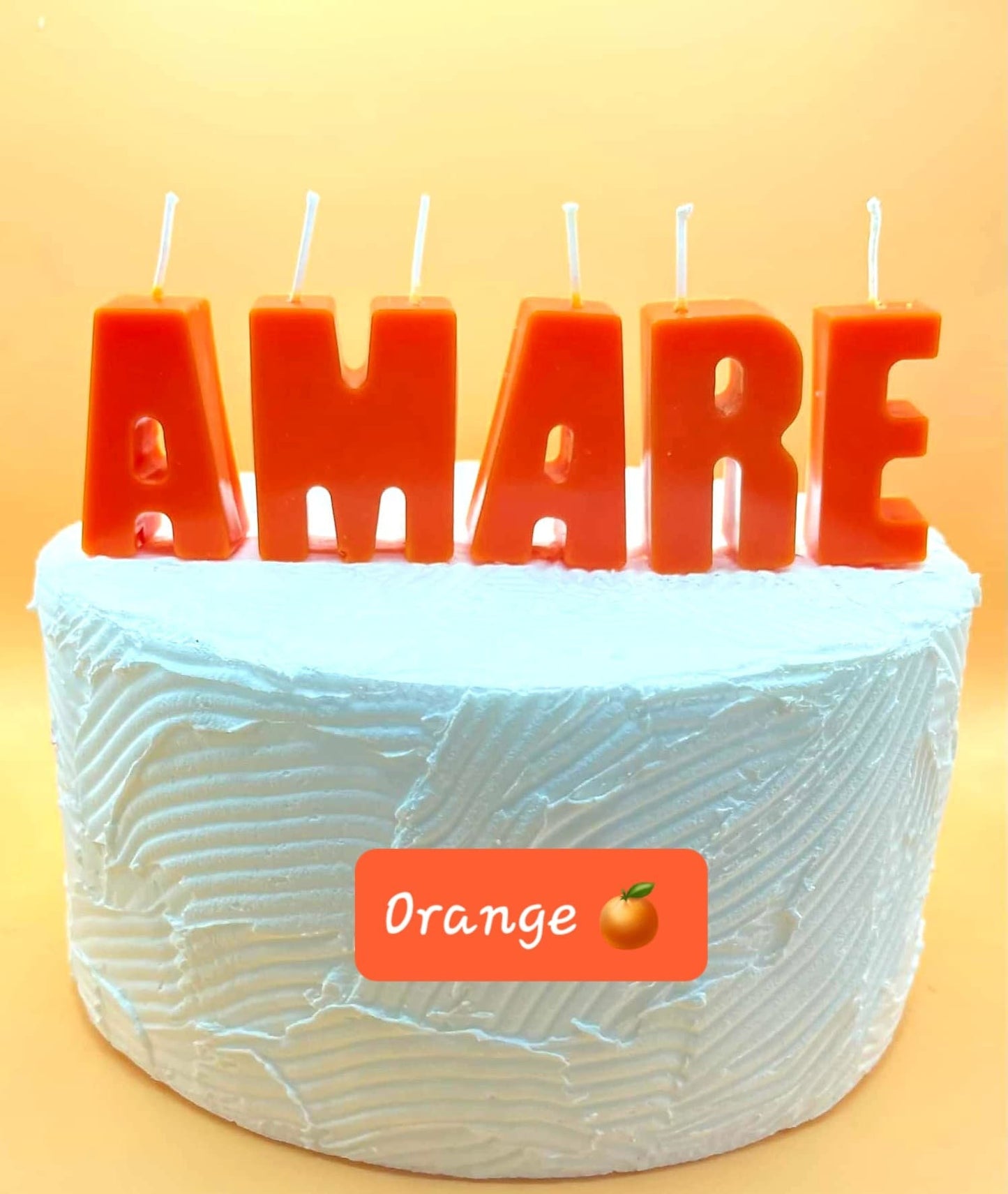 Handmade Letter Candles: Personalized Birthday Letters. Cake Decoration. Smells Like Birthday. Custom name Sign.