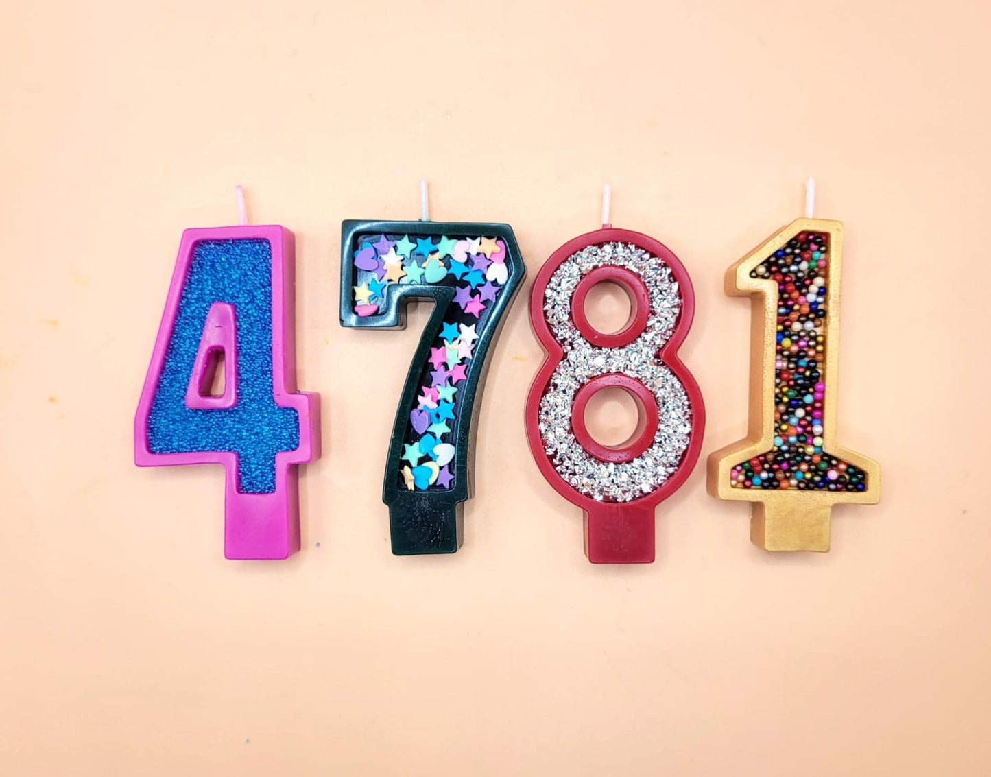 Birthday numbers candles. Glitter numbers. Cake toppers. Birthday decorations. Unique numbers for all occasions. basketball birthday theme