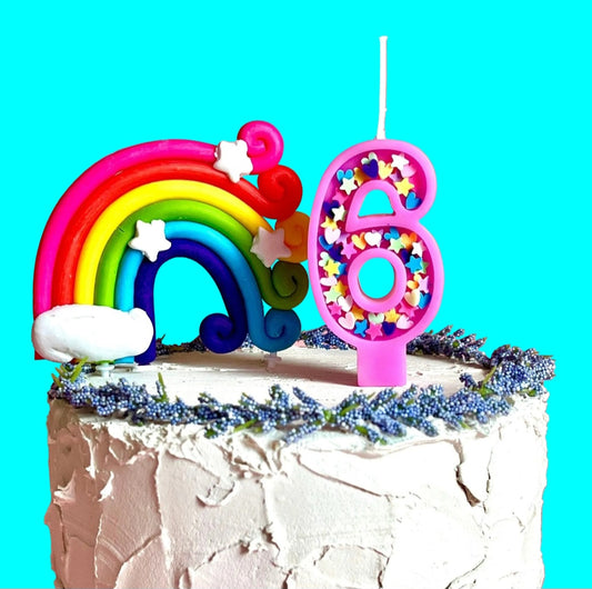 Custom Birthday Numbers.  Unique Celebration Candles.  Cake Toppers. Age Candles 🎂