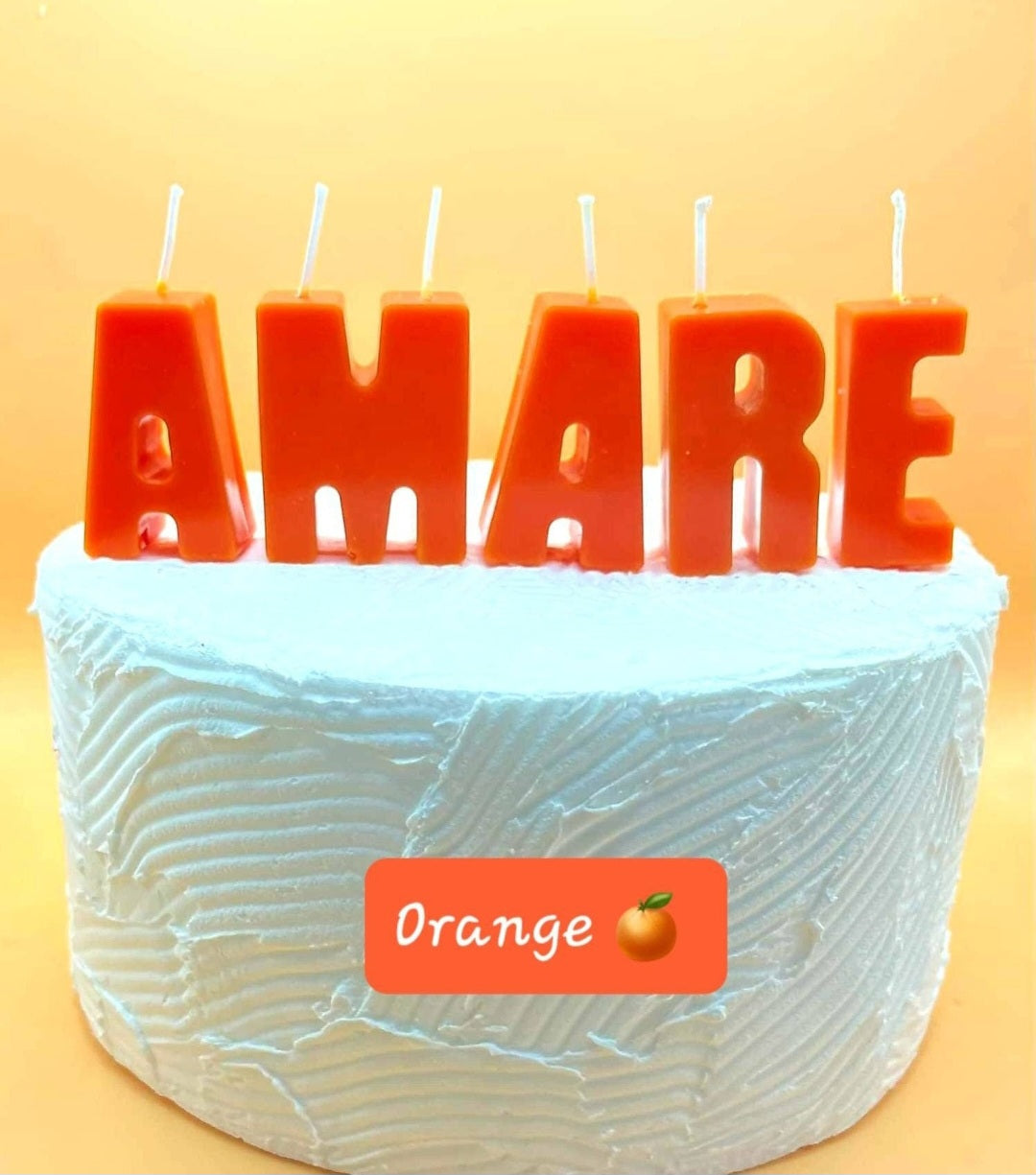 Personalized Birthday Cake Candles: Letter Candles, Soy & Beeswax. Occasion Candles. Happy Birthday Candles.