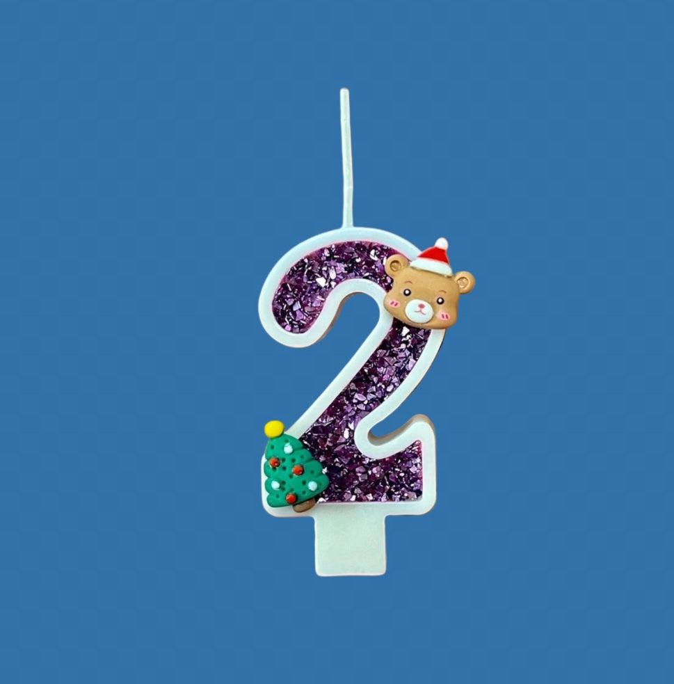 Custom Birthday Numbers.  Unique Celebration Candles.  Cake Toppers. Age Candles 🎂