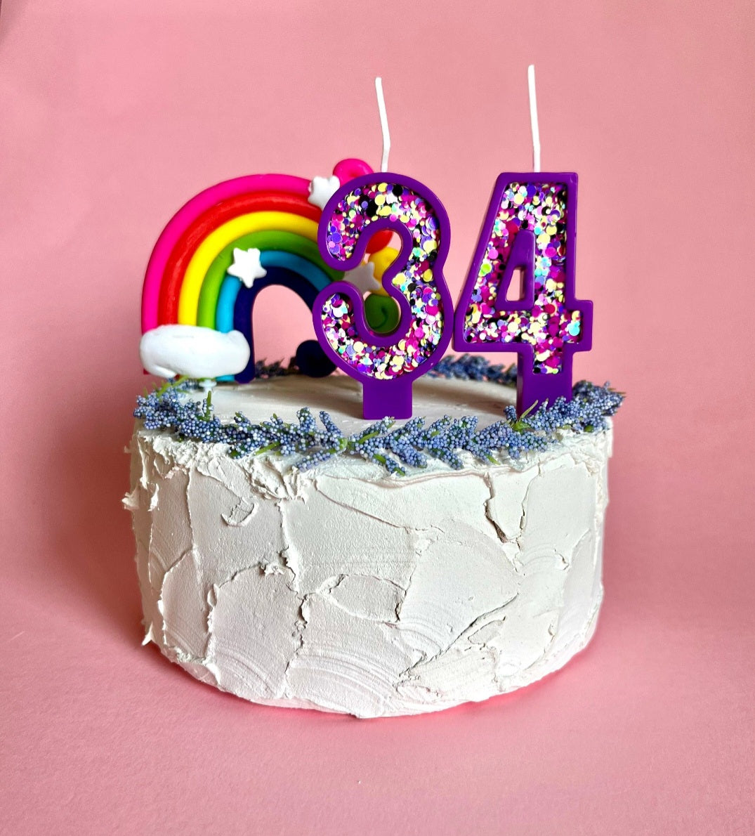 Custom Birthday Numbers.  Unique Celebration Candles.  Cake Toppers. Age Candles 🎂