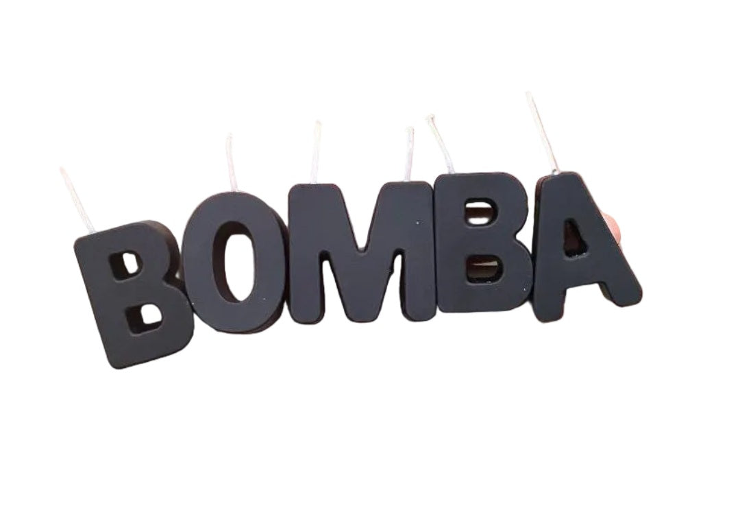 Handmade Letter Candles: Personalized Birthday Cake Topper. Name spell candles. Occasion Candles.
